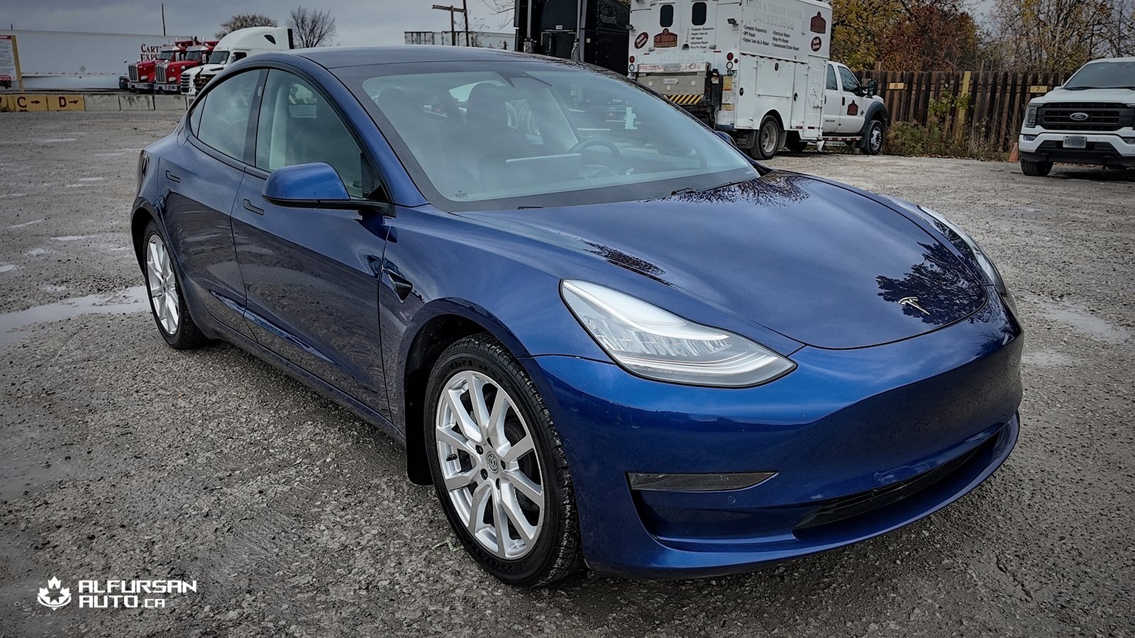 2021 Tesla Model 3 Standard Range Plus – Lunar Blue