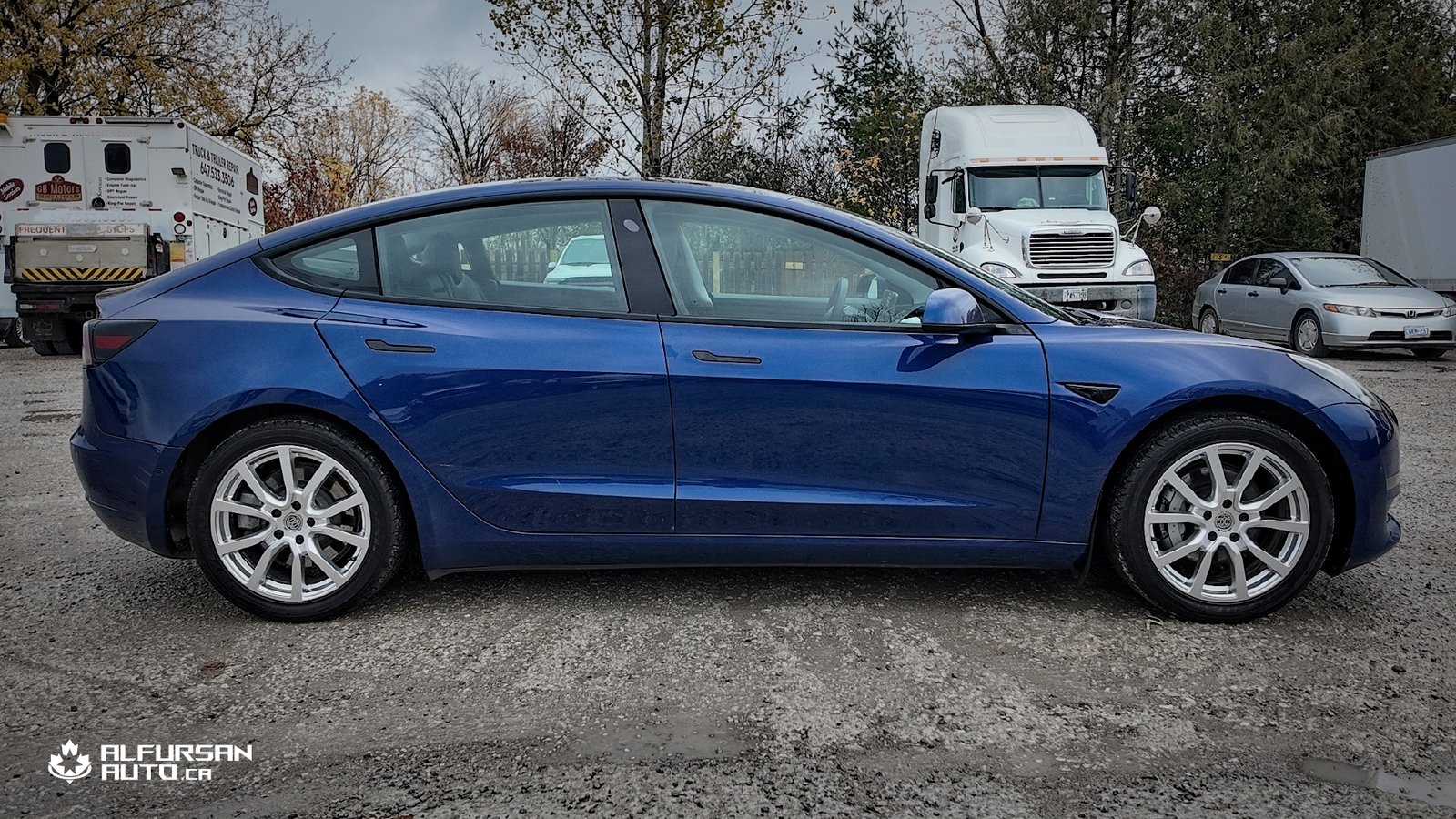 2021 Tesla Model 3 Standard Range Plus – Lunar Blue - Photo 8