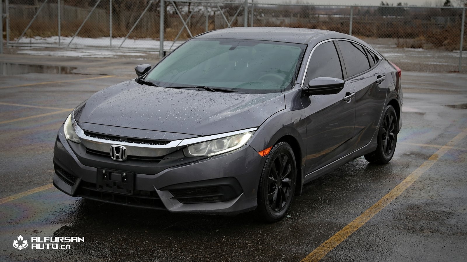 2016 Honda Civic Sedan LX | 137,420 km | Gunmetal | No accidents - Photo 6