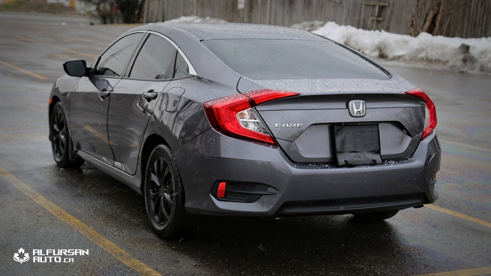 2016 Honda Civic Sedan LX | 137,420 km | Gunmetal | No accidents - Photo 8