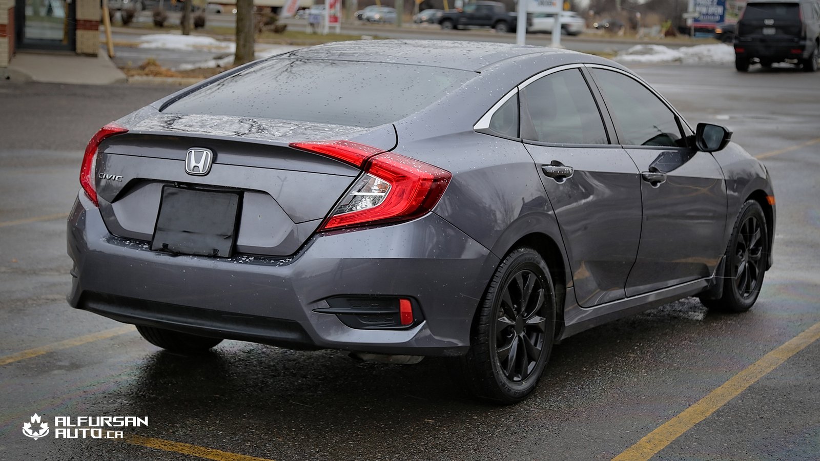 2016 Honda Civic Sedan LX | 137,420 km | Gunmetal | No accidents - Photo 4