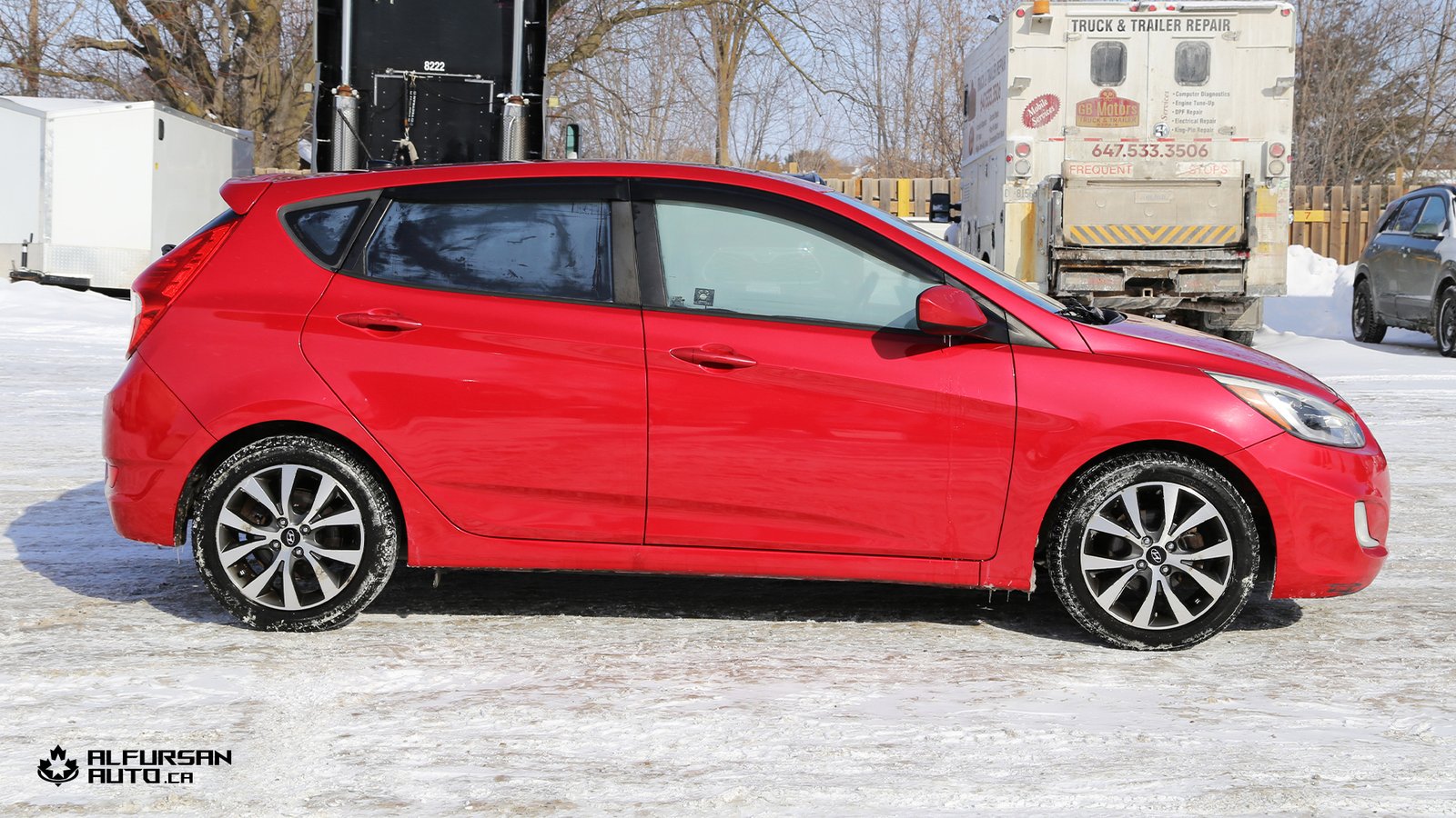 2016 Hyundai Accent SE | Stunning Cherry Red, Sunroof & Low KM - Photo 8