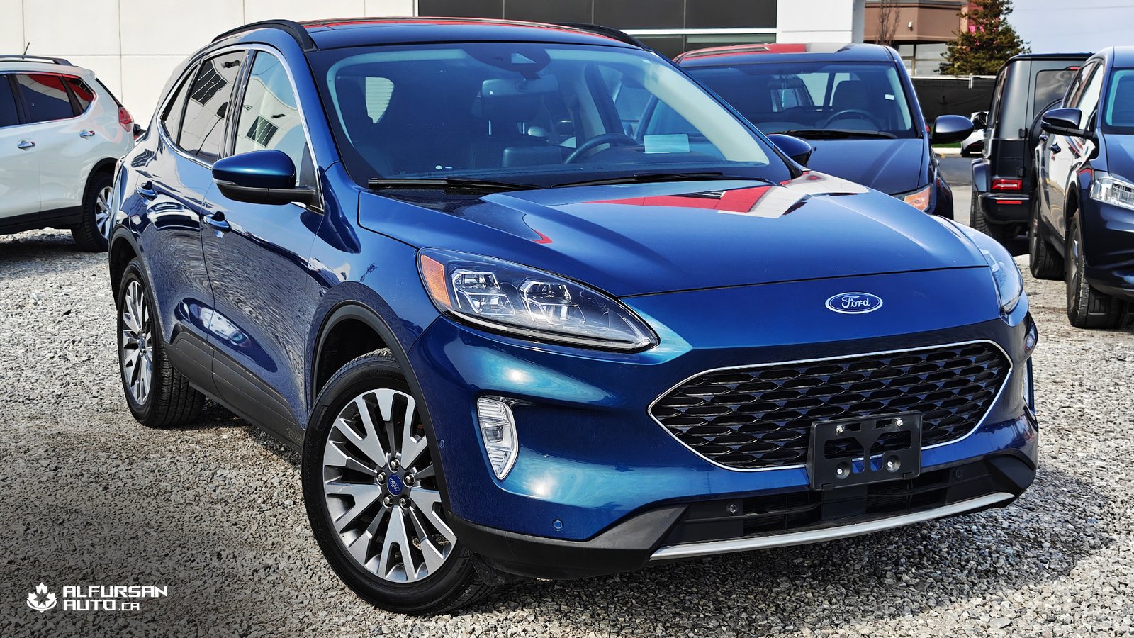 2020 Ford Escape Titanium Hybrid, ONE OWNER | Accident FREE | 157,200 KM, AWD