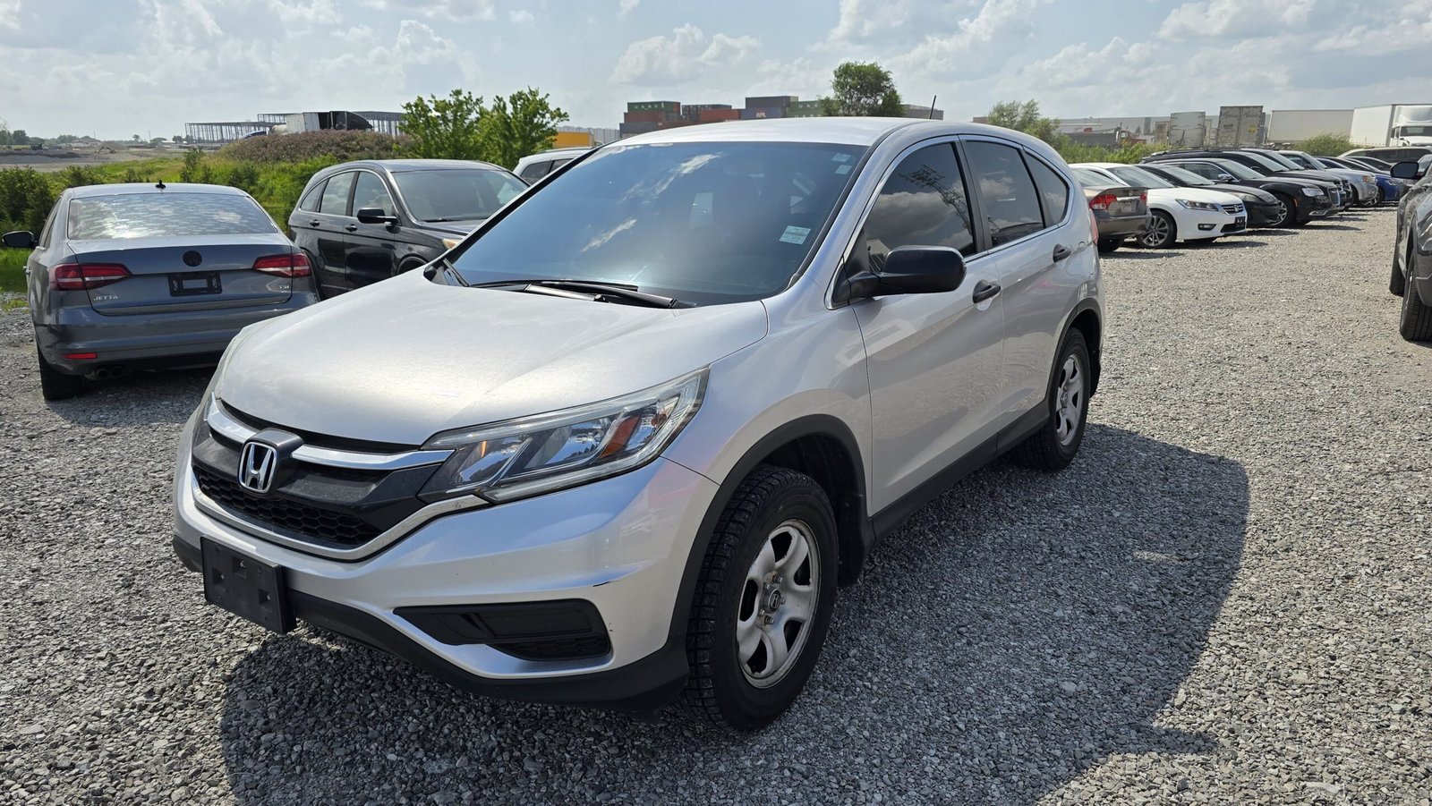 2015 Honda CR-V LX, 198,656 KM, Silver, Zero Accidents - Photo 2