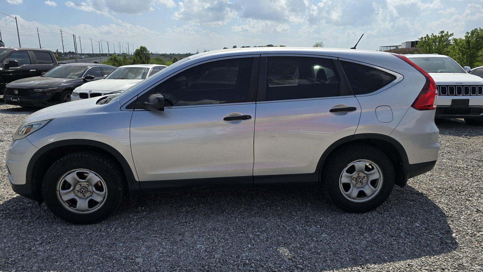 2015 Honda CR-V LX, 198,656 KM, Silver, Zero Accidents - Photo 3