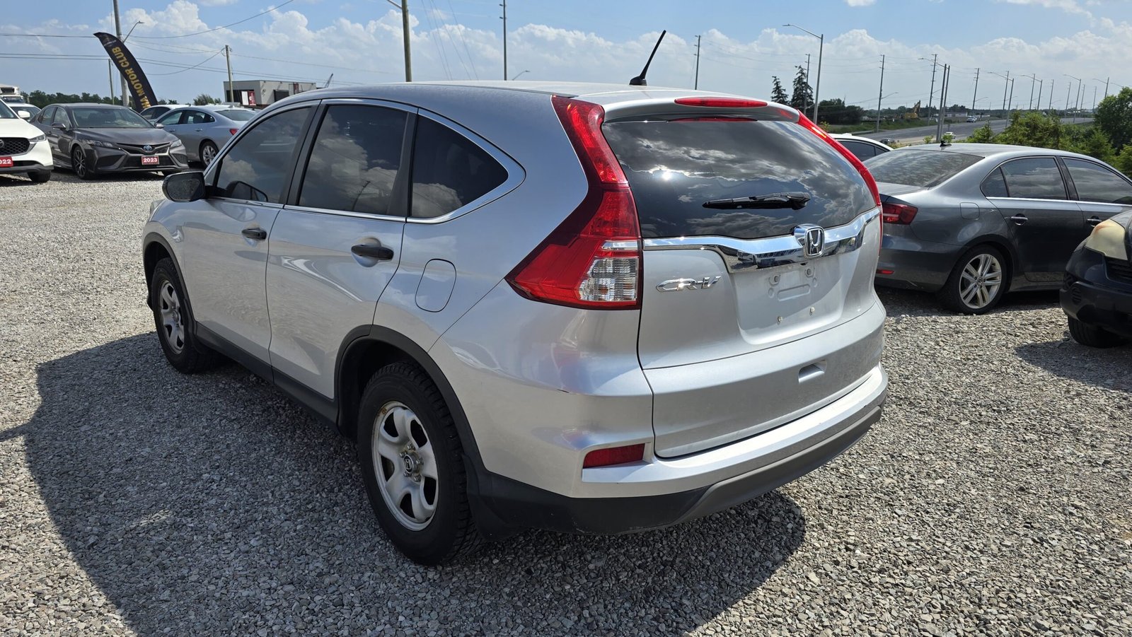 2015 Honda CR-V LX, 198,656 KM, Silver, Zero Accidents - Photo 4